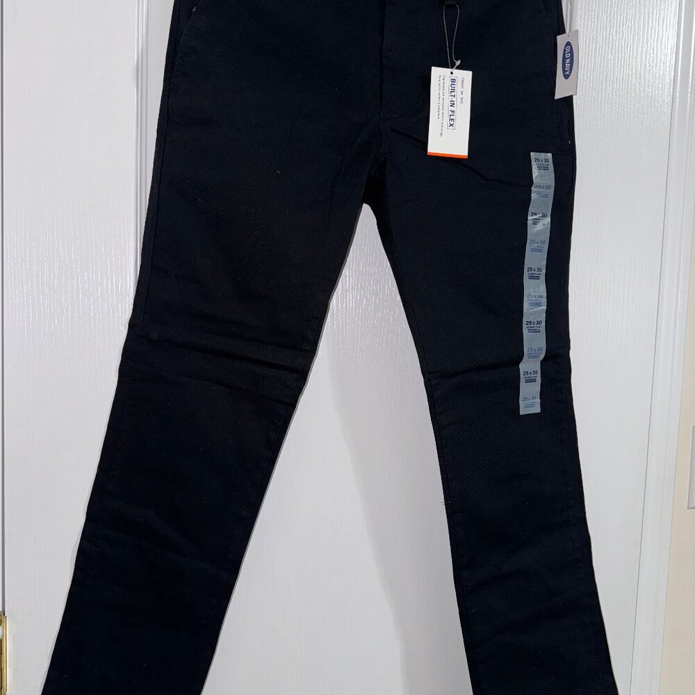 Old Navy Men's Black Chino 29/30